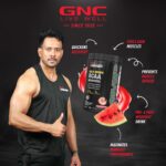 Bharath Instagram - Get In your dose of BCAA today! Containing leucine, valine and isoleucine, GNC's BCAA Advanced formula works to improve your performance while also ensuring you recover faster from muscle fatigue by protecting muscle metabolism! Their Should be NO COMPROMISE in your workout #GuardianGNC#GNC#GNCLiveWell#LiveWell#StayHealthy#StayFit#GoldSeriesBCAAAdvanced#NOCOMPROMISE @guardiangnc @gncindia @GNC @ipradeepmishra