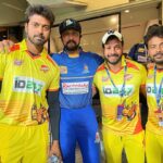 Bharath Instagram - About yesterday !! Wat a humble and sweet personality to vibe with . Thanks Sudeep Anna all fr the love and hospitality .🏏😃🤝 M. Chinnaswamy Stadium