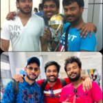 Bharath Instagram - 11 years ago and now !! Time flies but friends and friendships stays 😀🤗🤝 #cclmemories #cricket #friends