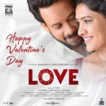 Bharath Instagram - Team #Love wishes everyone a happy #ValentinesDay.Let this day be filled with lots of love & happiness.❤ The romantic thriller is on the way to theatres soon! https://youtu.be/U4rFIXmV2Ew #LoveTeaser @vanibhojan_ @rpfilms_official @rpbalaofficial @ronnie.raphael @p.g.muthiah @rajakrishnan_mr @actor_vivekprasanna @iamswayamsiddha @stunner_sam @a.pa.raja @iantoprasanth @an_editor_ajmj @thinkmusicofficial @teamaimpro @decoffl