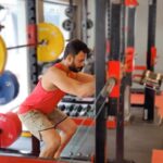 Bharath Instagram - Some explosive strength training @raccelerateofficial with @coach.linkes and the team !! Brilliant session with these super energetic blokes !! #ccl #cricketworkout #strength #fitness @atrajamaniprabhu