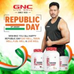 Bharath Instagram - Wishing u all a happy Republic Day Eat well Train well Fuel well & Live well Let's Team up for Healthy and fitty life #GNCNOWITSYOURTURN @guardiangnc @ipradeepmishra