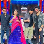 Bharath Instagram - Promotions #hunt day 2 @etvtelugu2708 !! Hunt releasing Jan 26th 2023 !!