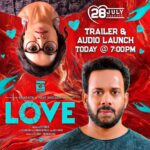 Bharath Instagram - Brace yourself for a whirlwind of emotions as the audio and trailer of #Love drops today at 7 PM!❤ #LoveTrailerFromToday #Bharath50 @bharath_niwas @vanibhojan_ @rpfilms_official @rpbalaofficial @ronnie.raphael @p.g.muthiah @rajakrishnan_mr @actor_vivekprasanna @iamswayamsiddha @stunner_sam @a.pa.raja @iantoprasanth @an_editor_ajmj @thinkmusicofficial @teamaimpro @decoffl