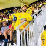 Bharath Instagram - And yes we are into the finals !! Cskian forever 💛!! Amazing last night witnessing thala marching his troops into finals !! 😀#ipl #thala #cskvsgt #finals #instagram