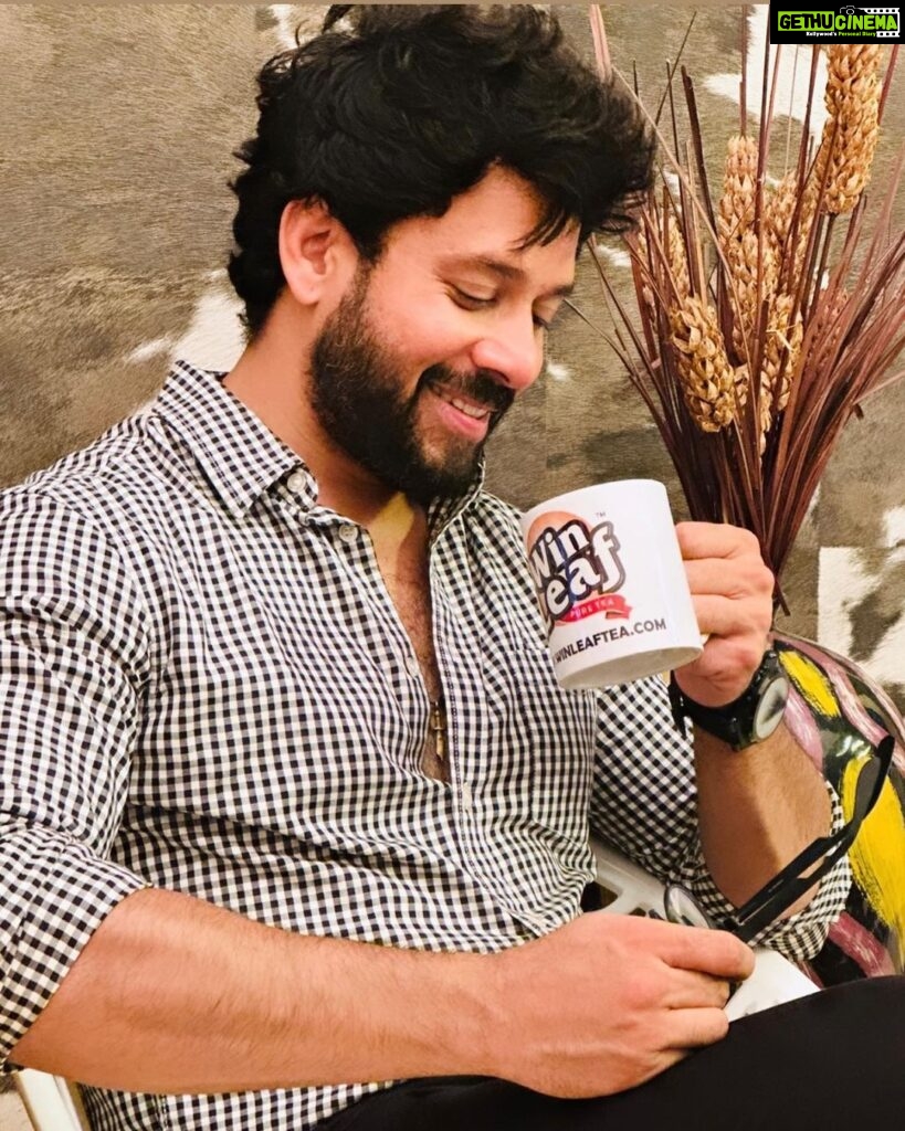 Bharath Instagram - “A cup of tea is a cup of peace”. And I recently happened to try “winleaf” tea and got to say it was super relishing and rejuvenating. Enjoyed every sip of its refreshing flavour . If you are a tea lover you should definitely try it. @winleaf.official @syedmohammed22 #winleaf #winlifewithwinleaf #tealover