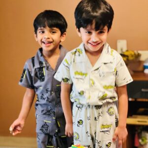 Bharath Instagram - Happy 5th birthday ma boys !! Five is fabulously, fantastically fun.. just like you both . Love you both to the moon and back 🥥. #happybirthday #aadhyan #jayden #fathersons #love