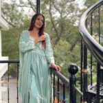 Bhumika Chawla Instagram - ✨ Love the colours —✨@manalipural Clothes courtesy - @manalipural Make up - @ashokrathod14 Hair -Shashi