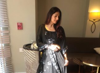 Bhumika Chawla Instagram - … ✨ Dress-@manalipural Make up - @ashokrathod14 Hair - Shashi