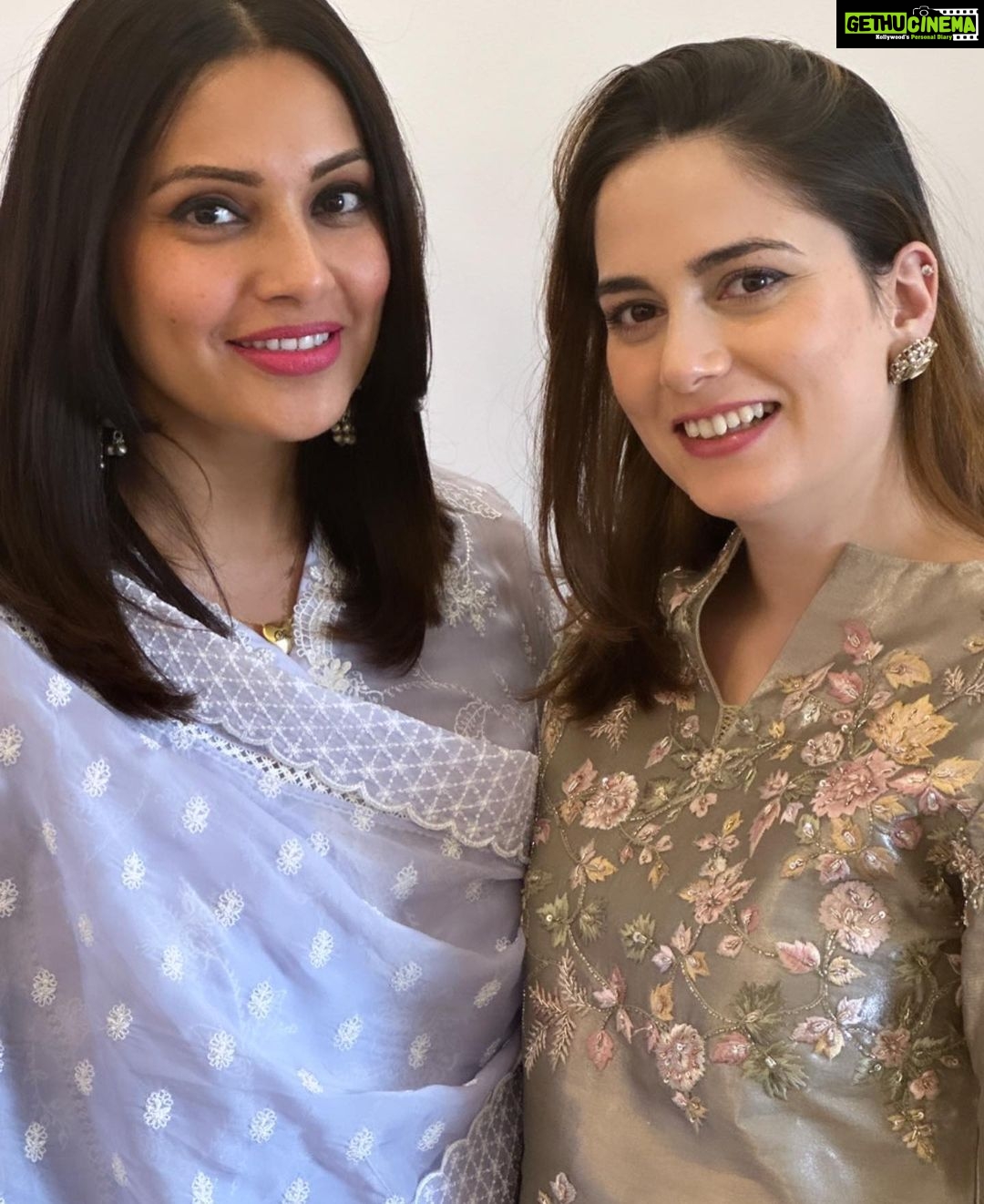 Bipasha Basu Instagram - Eid Mubarak ❤️ Thank you Aunty , @jannatkhan1618 @ayazkhan701 and Dua doll ❤️🤗