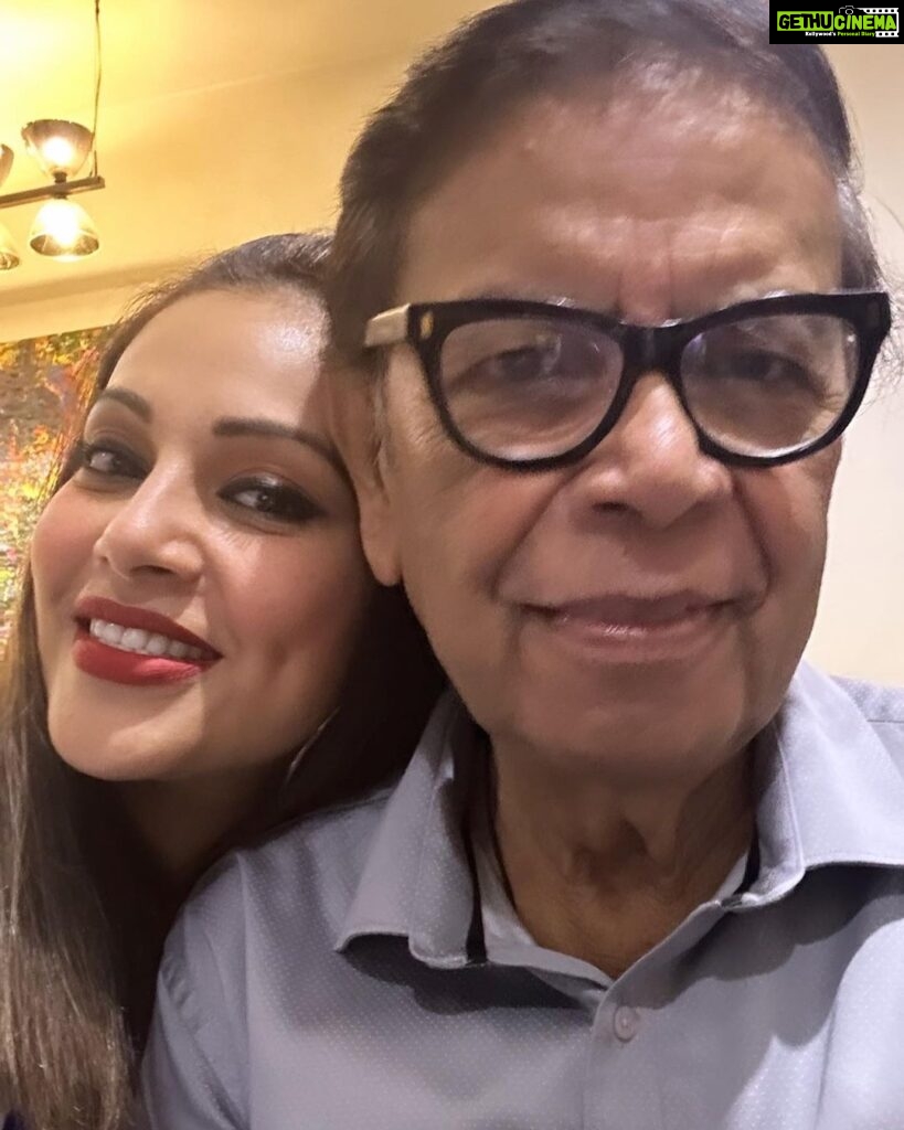 Bipasha Basu Instagram - Best Papa Ever and Best Dadu ❤🧿 Thank you Papa for putting a smile on our faces… always:) You are Awesomeeeeeeeeeee❤🧿