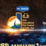 Catherine Tresa Instagram - Witness the grand celebration of Indian and World cinema and get ready to be entertained by your favourite celebrities @iffigoa Watch me paint Goa red with my performance at @iffigoa on @colorstv on January 26th at 1pm. @official.anuragthakur @wizcraftglobal #IFFI2023