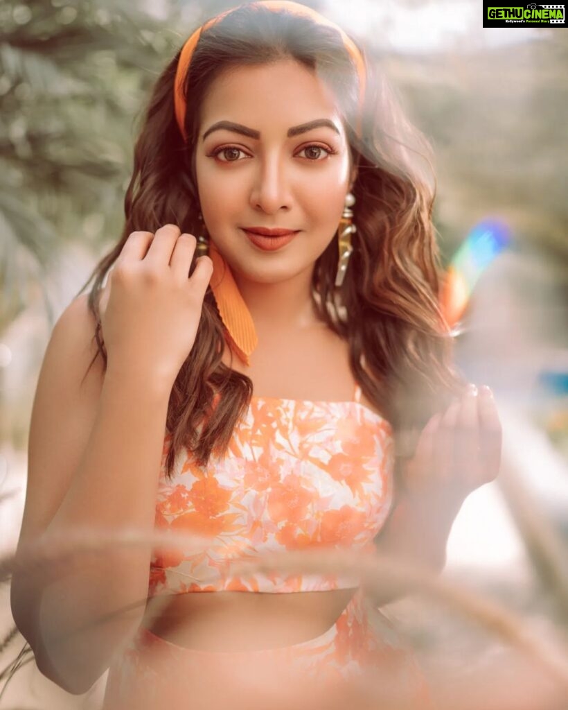 Catherine Tresa Instagram - Grass is happily brown on this side 😜 It's been a while .How have you guys been ? #summervibes #stayingcoolinthisheat☀️😎 #thursdaythoughts #mebeingme Outfit: @labelritukumar Earrings: @suhanipittie Makeup : @makeup_by_lavanya Hair: @venkymakeupstudio Styledby :@stylestatements_by_sushritha Captured by : @adrin_sequeira Assisted by : @venkatbattula1