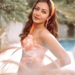 Catherine Tresa Instagram - Grass is happily brown on this side 😜 It's been a while .How have you guys been ? #summervibes #stayingcoolinthisheat☀️😎 #thursdaythoughts #mebeingme Outfit: @labelritukumar Earrings: @suhanipittie Makeup : @makeup_by_lavanya Hair: @venkymakeupstudio Styledby :@stylestatements_by_sushritha Captured by : @adrin_sequeira Assisted by : @venkatbattula1