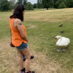 Chahatt Khanna Instagram - First week in London 🫶 @goelneha2000 @amairakhanna15 #family #familytime #friends #home #travel #london #chahattkhanna #uk #Amaira #holidays #motheranddaughtertime #oldfriends #nature #birds #park #hydeparklondon Hyde Park