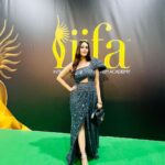 Chahatt Khanna Instagram - Some glitter & some magic with IIFA Awards @iifa Outfit- @charmisdesign Team- @divasbydivya @moin_hair_genie @adnan.a.abbas #iifa2023 #yasisland #abudhabi #awardnight #chahattkhanna #easemytrip #wizcraft Abu Dhabi, United Arab Emirates