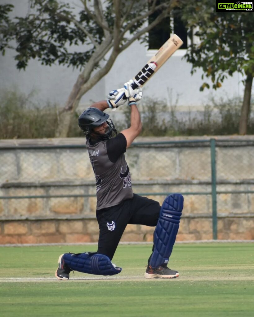 Chandan Kumar Instagram - Glimpse of KCC and CCL practice match..🥰❤ Bangalore, India