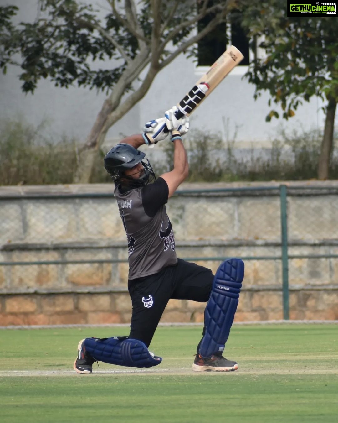 Chandan Kumar Instagram - Glimpse of KCC and CCL practice match..🥰❤️ Bangalore, India
