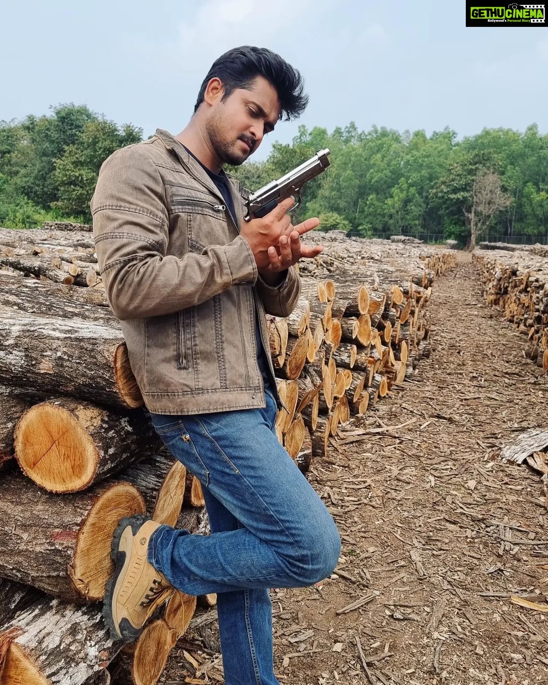Chandan Kumar Instagram - ACP Vikrant from Marali Manasagide @starsuvarna @disneyplushotstar Tirthahalli