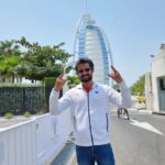 Chandan Kumar Instagram - Good morning ☺️ Burj Al Arab, Dubai