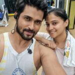 Chandan Kumar Instagram - Gym partner is back.. @iam.kavitha_official ❤️