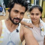 Chandan Kumar Instagram - Gym partner is back.. @iam.kavitha_official ❤️