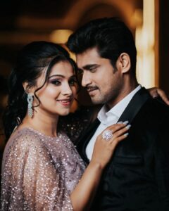 Chandan Kumar Instagram - Happy Valentines Day.. 💗❤️
With lots of love from
@chandan_kumar_official @iam.kavitha_official 
@chythrrahallikeriofficial 
.
.
Makeup @getgorgeouswithchythrra 
Outfit @rentyourlook_by_chandangowda 
Jewellery @beadedtreasuresjewelry 
Photography @theimageryhouse 
Hairstylist @hairstyling_by_chandu 
.
.
.
.
.
.
.
.
#chythrra #getgorgeouswithchythrra #beingchythrra #photoshoot #coupleshoot #celebritycouple #happysankranti #lohri #happylohri #pongal #happypongal #makeupartist #celebritymakeupartist #love #traditional #indianphotography