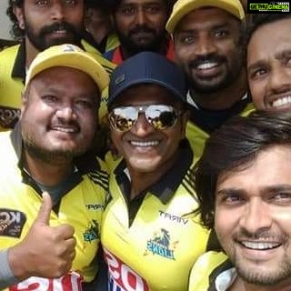 Chandan Kumar Instagram - Old but gold..❤️ We celebrate you appu sir..❤️ Kcc season 3 Chinnaswamy Stadium