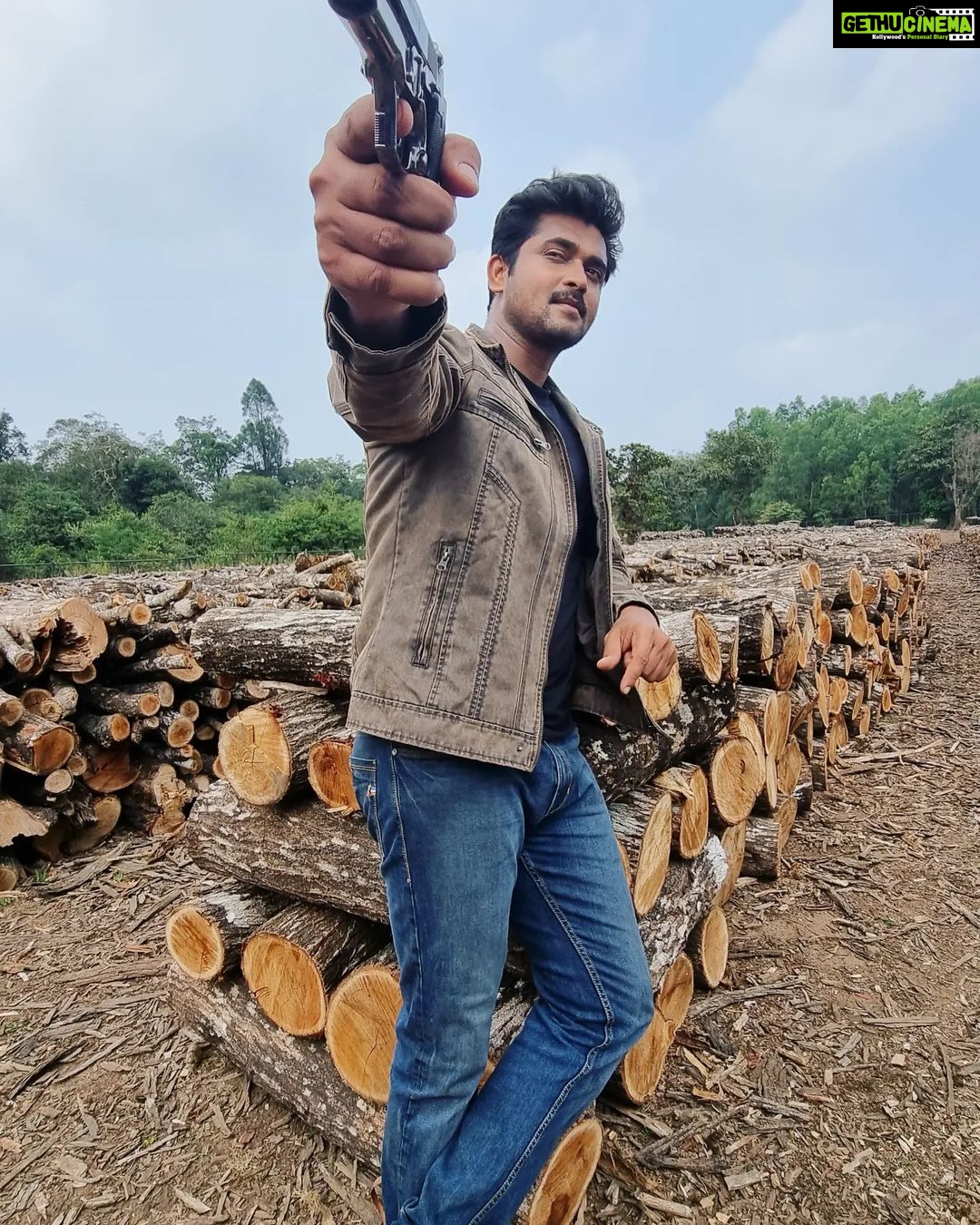Chandan Kumar Instagram - ACP Vikrant from Marali Manasagide @starsuvarna @disneyplushotstar Tirthahalli