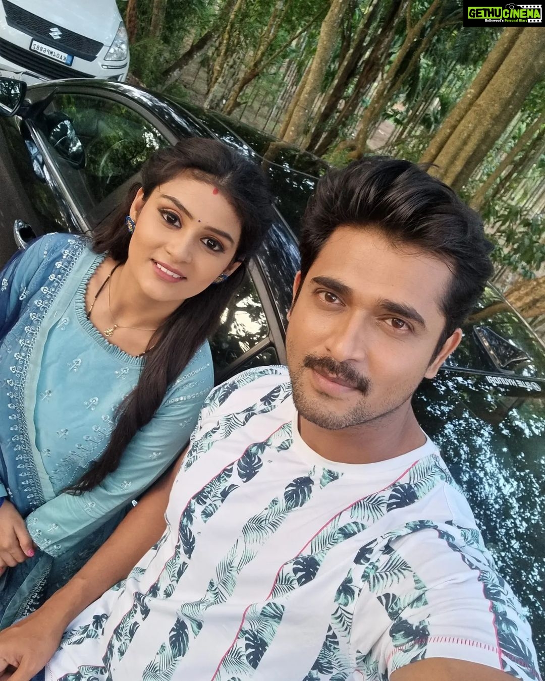 Chandan Kumar Instagram - Marali Manasagide Shoot in Theerthahalli.. 🤗🤗