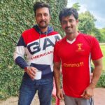 Chandan Kumar Instagram - Playing Cricket after a long time.. ( first time after Covid ). . . @kichchasudeepa Thank you sir.. ❤️❤️ Bangalore, India