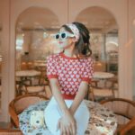 Chandini Chowdary Instagram - Romanticizing my life like I’m in a Wes Anderson film. Photography: @shaktismaran Styling: @aishwarya128 MUAH: @saikrishnabandari assisted by @crafted_hair_by_her Location: @hog_india #wesanderson