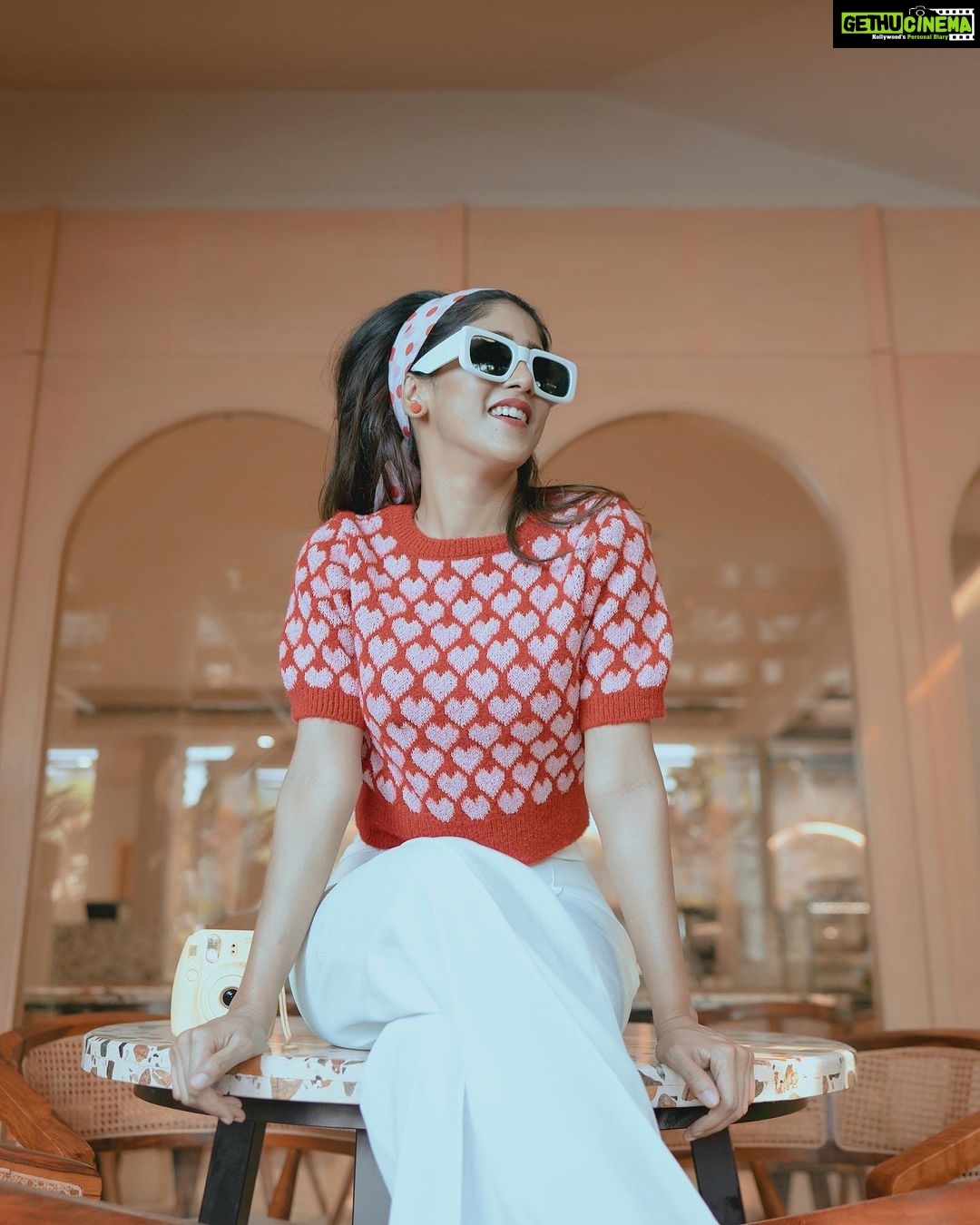 Chandini Chowdary Instagram - Romanticizing my life like I’m in a Wes Anderson film. Photography: @shaktismaran Styling: @aishwarya128 MUAH: @saikrishnabandari assisted by @crafted_hair_by_her Location: @hog_india #wesanderson