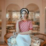 Chandini Chowdary Instagram - Romanticizing my life like I’m in a Wes Anderson film. Photography: @shaktismaran Styling: @aishwarya128 MUAH: @saikrishnabandari assisted by @crafted_hair_by_her Location: @hog_india #wesanderson