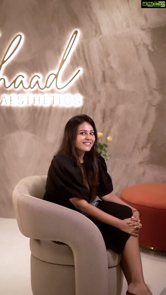 Chandini Tamilarasan Instagram - Lights, Camera, Smile! Here’s how and where #shaadaesthetics Your Journey to Red-Carpet Ready smile transformation begins ! Check @shaad_aesthetics and get the magic done and redefine your confidence! #chandinitamilarasan