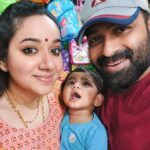 Chandra Lakshman Instagram – These two💫🧿😘😘
@tosh.christy #ayaan
#moongirl #ourson #magic #greatful