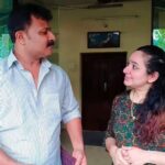 Chandra Lakshman Instagram – Reel time with @linutoj_kvl @toj_christy @tosh.christy #home #instareels #familyfun #malayalamdialogue