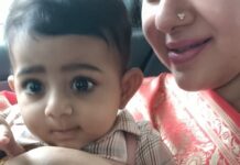 Chandra Lakshman Instagram - Daily dose of sweetness 🧿🫰 #perksofmotherhood #unconditionallove #lifeisbeautiful #blessed #love #mybaby #ayaan