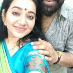 Chandra Lakshman Instagram - From the drafts.. Might delete later 😋 @tosh.christy might kill me for posting this..but then😜 #moongirl #festivevibes #impromptu #celebrations #instareels #dancereels #trending #mainaruvettikatti #us Kochi, India