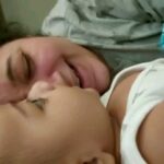 Chandra Lakshman Instagram – Mommy n me time.. 😘😘
Missing Dada 💕

#moongirl #ourson #ayaantosh #blessed #love #family #mybabyboy