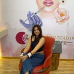 Dalljiet Kaur Instagram – Wrapping up a delightful visit to my beloved #maayka! Indulging in some self-care and pampering with Cutis’ exceptional routine session. Embracing the ultimate rejuvenation and bliss. #SelfLove #Wellness 🌸💆‍♀️”. Mumbai, Maharashtra