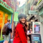 Debattama Saha Instagram - Paint me red ❤️‍🔥✨ I wish to be there once again! Pictures are for memories, but what you feel at that moment is everything you could’ve asked for in life! . . . . . . . . #manifestation #hope #happy #wish #luck #love #instadaily #london #instagram Neal's Yard