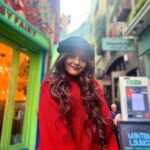 Debattama Saha Instagram - Paint me red ❤️‍🔥✨ I wish to be there once again! Pictures are for memories, but what you feel at that moment is everything you could’ve asked for in life! . . . . . . . . #manifestation #hope #happy #wish #luck #love #instadaily #london #instagram Neal's Yard
