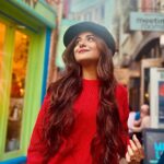 Debattama Saha Instagram - Paint me red ❤️‍🔥✨ I wish to be there once again! Pictures are for memories, but what you feel at that moment is everything you could’ve asked for in life! . . . . . . . . #manifestation #hope #happy #wish #luck #love #instadaily #london #instagram Neal's Yard