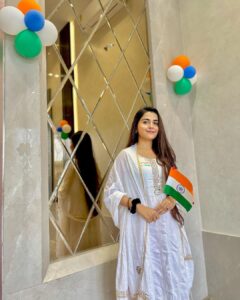 Debattama Saha Instagram - Celebrating Independence , Freedom, and the spirit of our nation on this glorious day! Let’s honour the Land we call home 🏠 🪷🥘🐅🦚🇮🇳
Happy Independence Day! 
.
.
.
.
.
.
.
#independenceday #proudindian #india #homeofthebrave