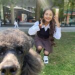 Debattama Saha Instagram - 🐾Stay Paw-sitive🐩🦮🦴🐕‍🦺 Also this was the best photobombing partner I could ever find! Swipe till the last click! . . . . . . . #paws #pawsome #positivity #positivevibes