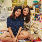 Debina Bonnerjee Instagram – Here we go… we have come a long way mumma .. and we still go strong 💪 
 Tried capturing from us to all of us….a few were missing though. Some blurred pictures to some clumsy poses makes the real us. @dimpy_g ( only love to you) keep inspiring with your simplicity ✨️ ❤️ Dubai, United Arab Emirates