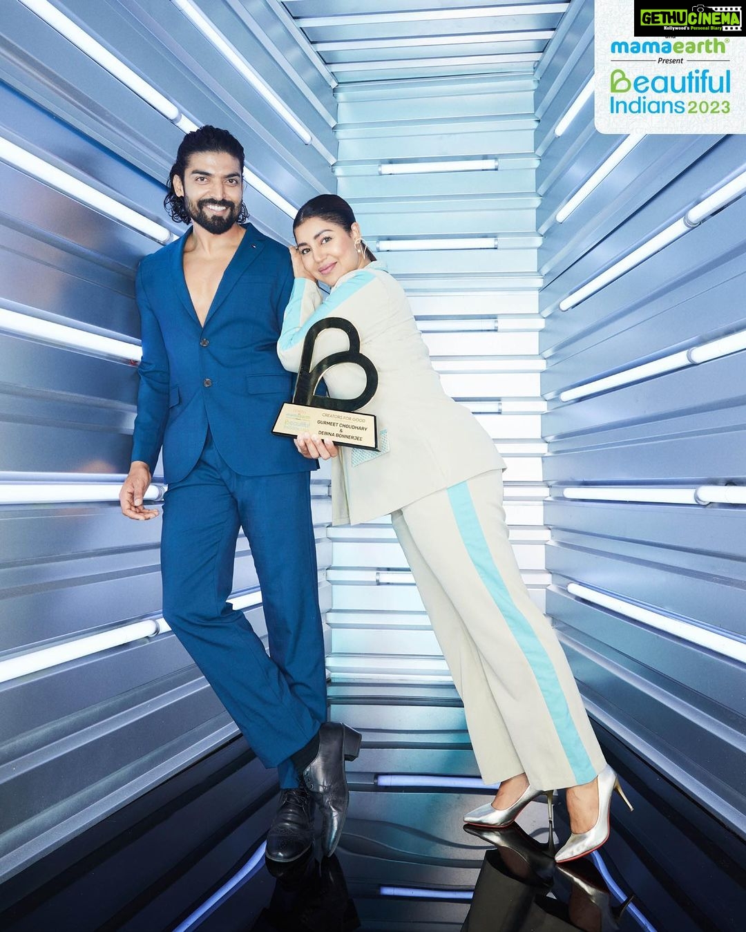 Debina Bonnerjee Instagram - Congratulations Gurmeet Choudhary & Debina Bonnerjee for being one of our #BeautifulIndians. The star couple is helping transform India’s healthcare landscape. #FeminaMamearthBeautifulIndians2023 @debinabon @guruchoudhary Editor: @missmuttoo Photographer: @meeteshtaneja Art Director: @bendivishan #GurmeetChoudhary #DebinaBonnerjee #CreatorsForGood #GoodnessAmbassadors #GoodnessMakesYouBeautiful #BeautifulIndians2023 #BeautifulIndiansS2 #FeminaXMamaearth #BeautifulIndians #CelebratingGoodness #FeminaIndia