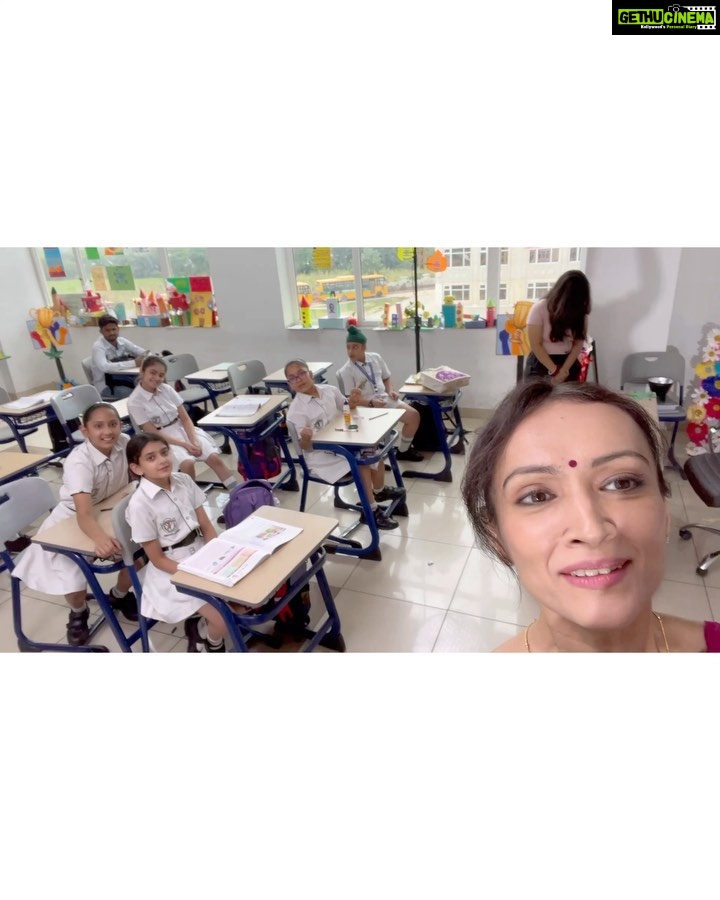 Dipannita Sharma Instagram - It’s been wonderful being part of this project . More power to #schoolcinema for creating content to educate children in a fun manner . @ekal_deep_kaur our 2nd together !!! Here’s to many more … to the entire team & the beautiful bright kids ♥️♥️♥️ Sooooo much warmth … #creategood #workmode #cinemalove