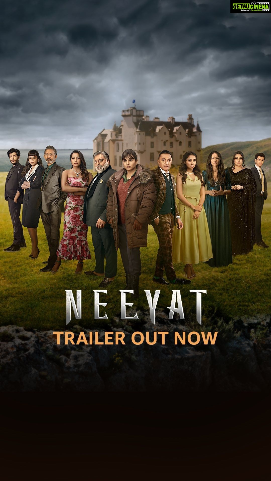 Dipannita Sharma Instagram - Today’s Weather Forecast: Cloudy with a chance of murder! #Neeyat Trailer Out NOW! We’ve made this film with a lot of hard work. Needs all your support now. Show the Neeyat trailer some love! #Neeyat releases on 7th July, only in theatres. @balanvidya @directormenon @abundantiaent @ivikramix @primevideoin @penmovies @iamramkapoor @rahulbose7 @neerajkabi @shahanagoswami @amupuri @niki_walia @shashank.arora @mostlysane @danesh.razvi @ishikaamehraa @madhav_deval
